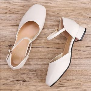 SHEIN Minimalist Ankle Strap Flats